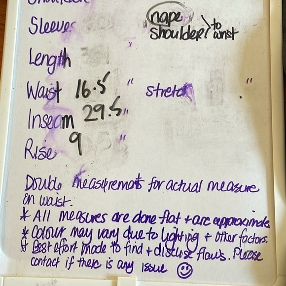 Cloudveil M wide leg light grey heathered pants with pockets and front zip - Picture 8 of 9